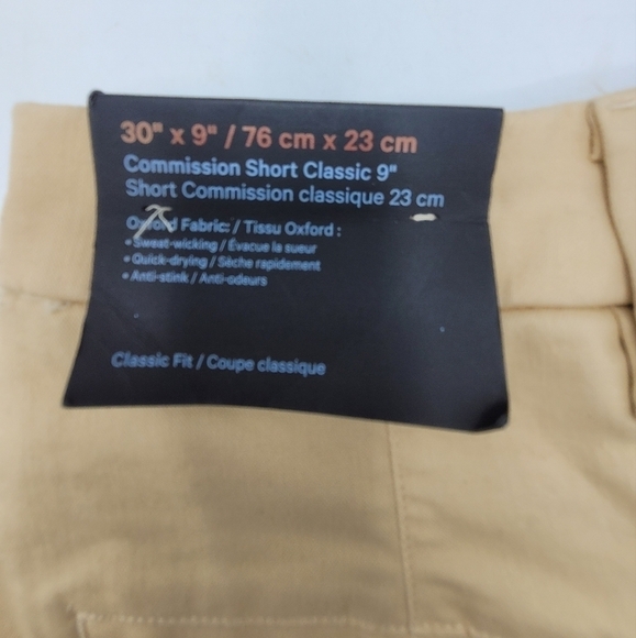 Lululemon Commission Classic-Fit Short 9" Oxford In Prosecco / White Size 30 - Picture 10 of 13